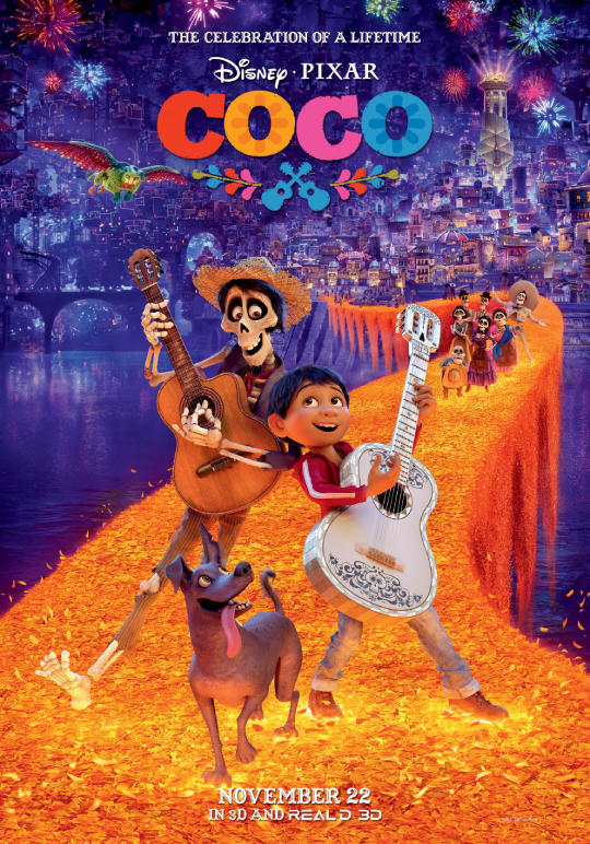 Coco (2017) - rekomendasi film barat untuk belajar bahasa inggris