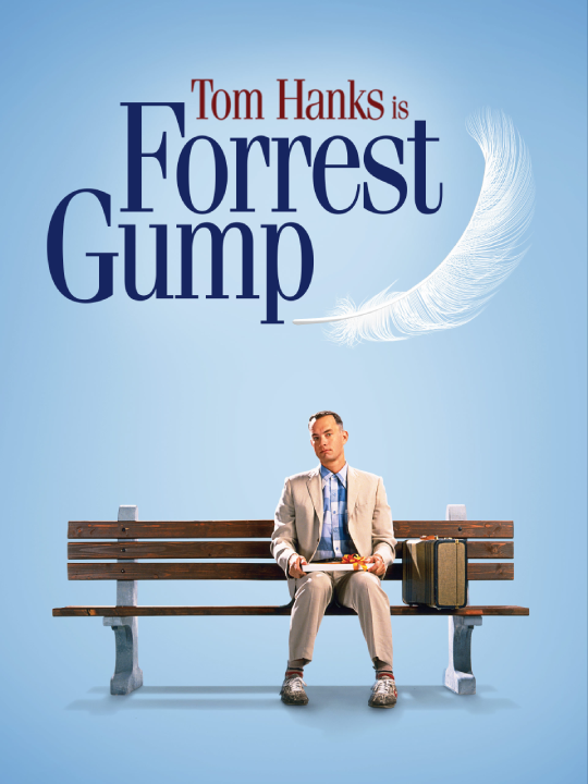 Forrest Gump (1994) - rekomendasi film barat untuk belajar bahasa inggris
