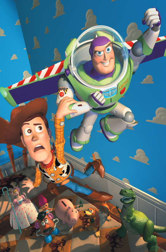 Toy Story (1995) - rekomendasi film barat untuk belajar bahasa inggris